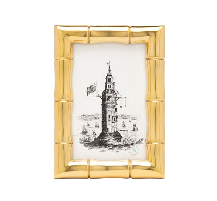 Largo Polished Gold Brass Frame (3 Sizes Available)