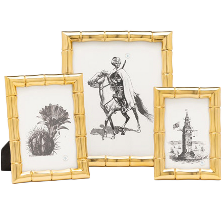 Largo Polished Gold Brass Frame (3 Sizes Available)