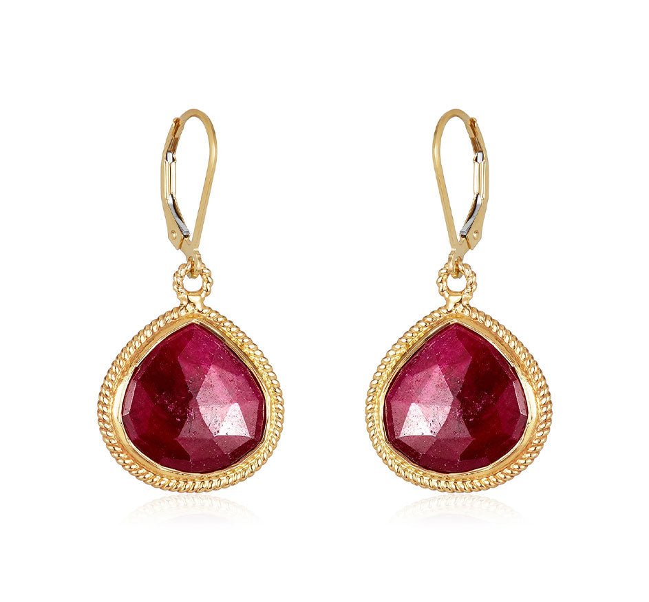 Love Ruby Earrings