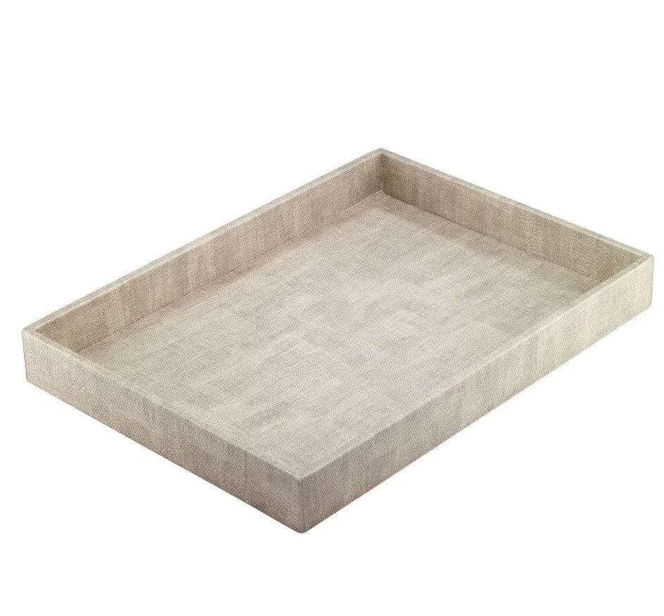 Luster Birch Rectangle Tray