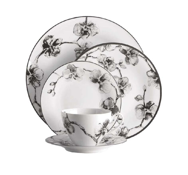 Black Orchid Dinnerware Collection