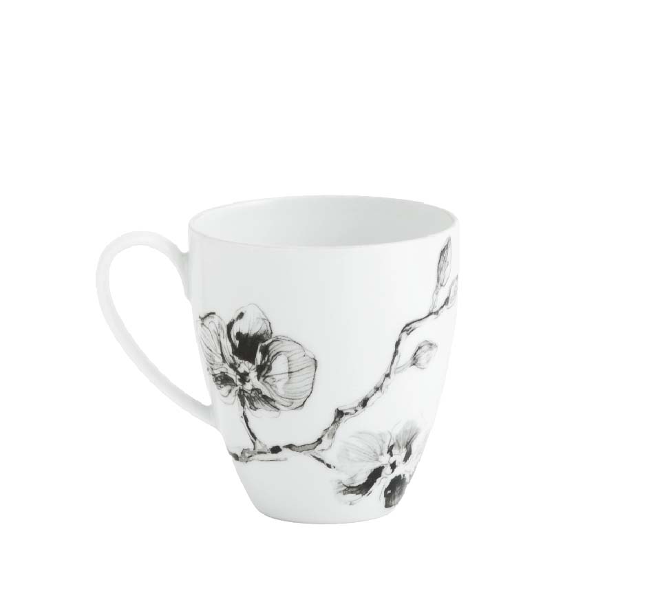 Black Orchid Mug