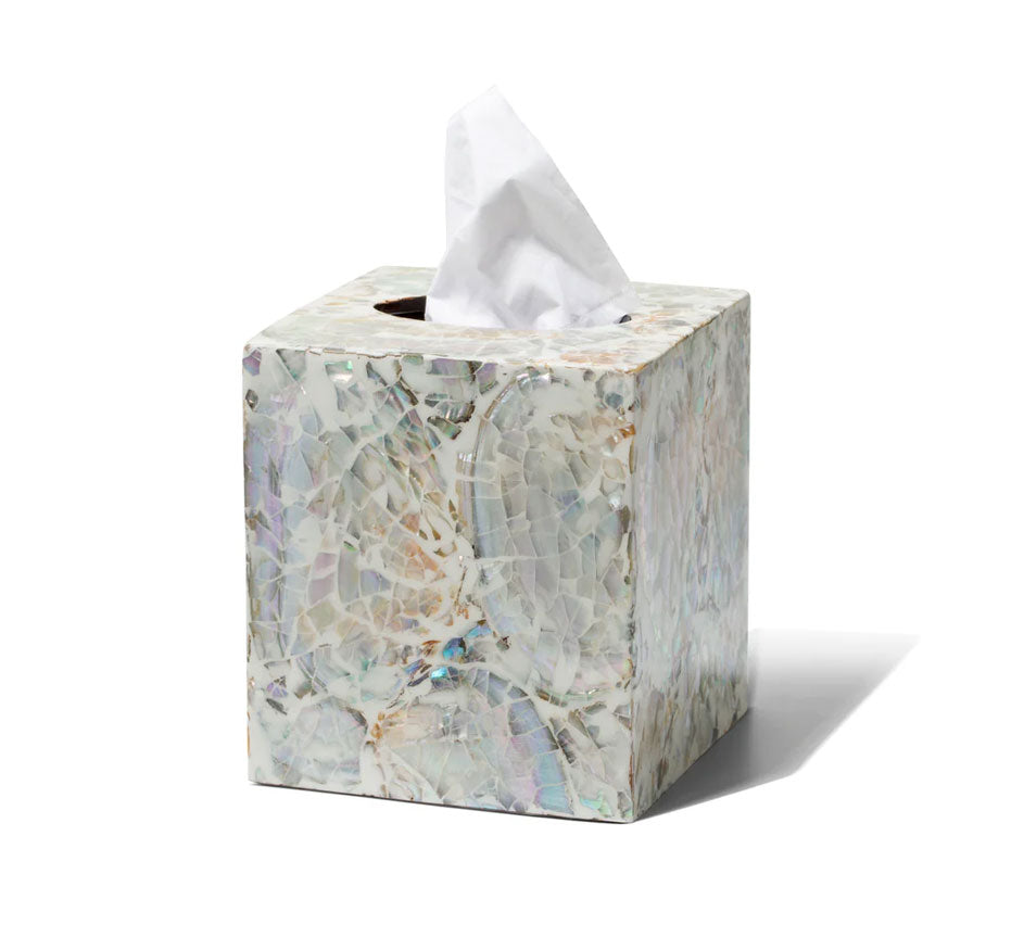 Mother of Pearl Natural Tissue Box