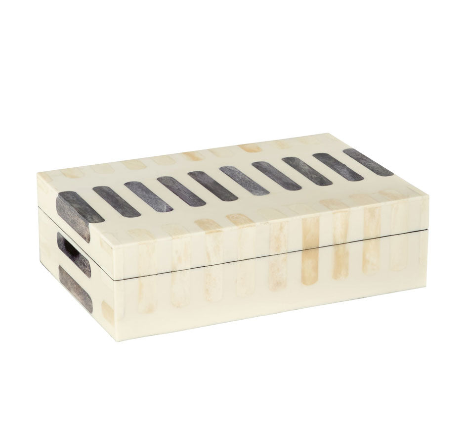 Manscala Container Grey &  Ivory Small