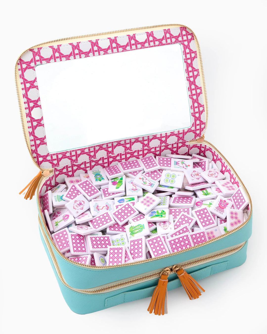 Travel Mahjong Tiles - Poppy