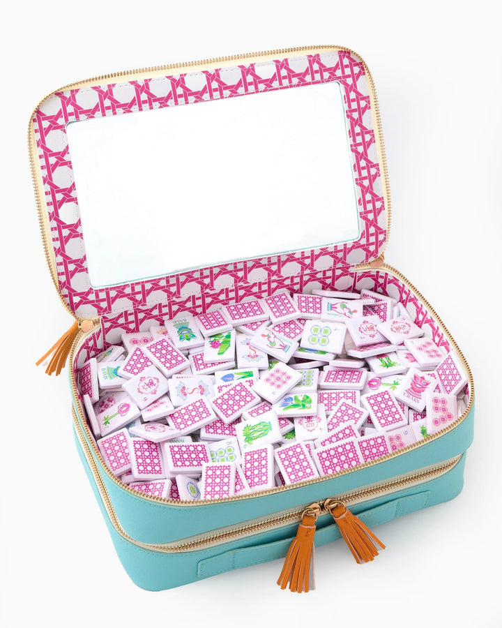 Travel Mahjong Tiles - Poppy