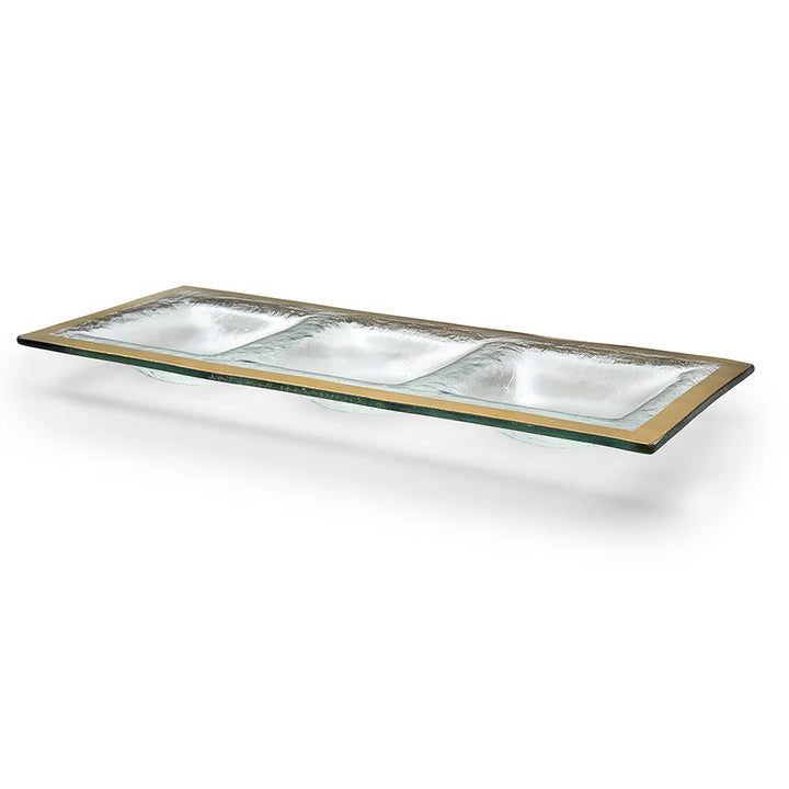 Roman Antique 3 Section Tray (2 colors)