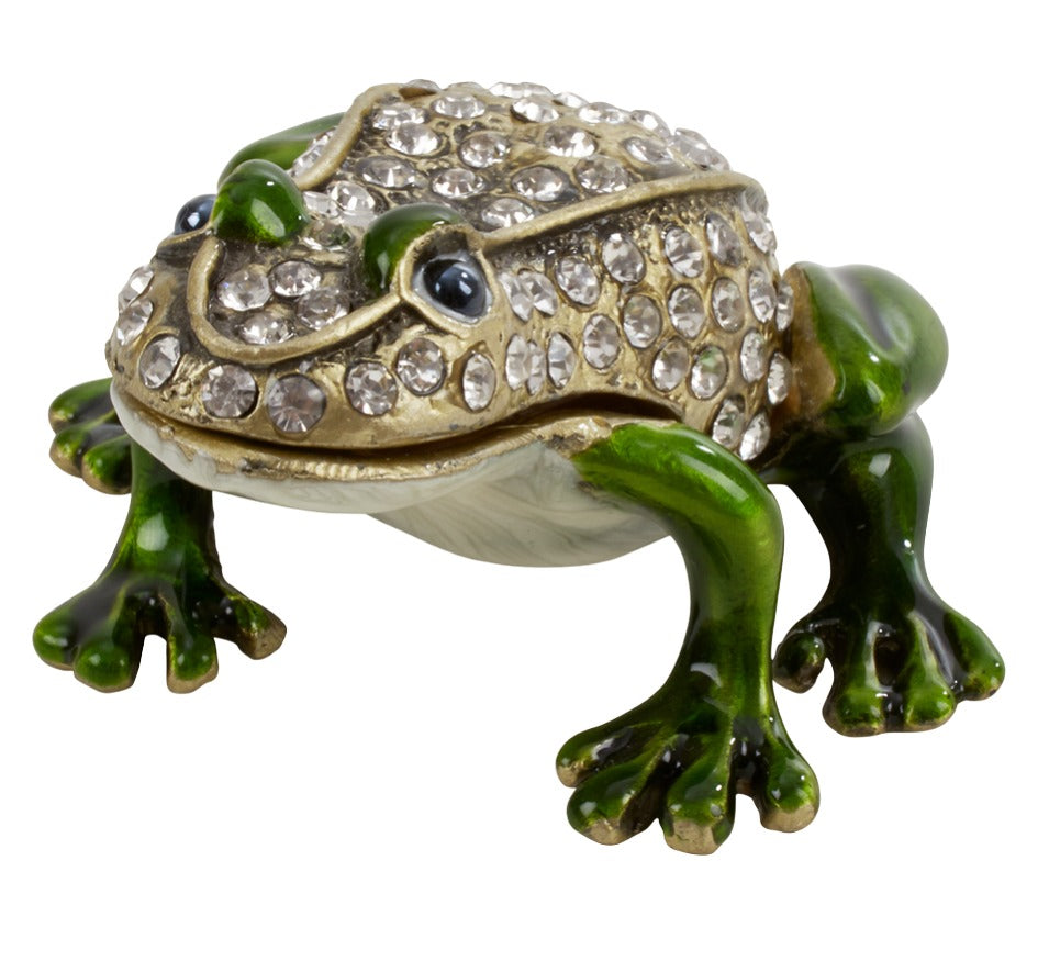 Frog Box in Pewter