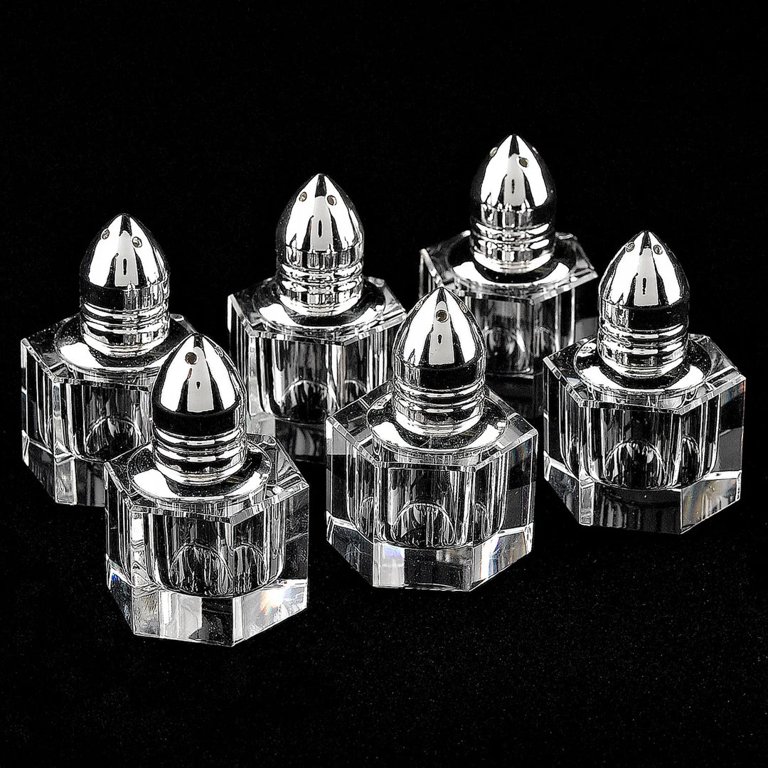 Mini Alana Salt & Pepper in Platinum (Set of 6)