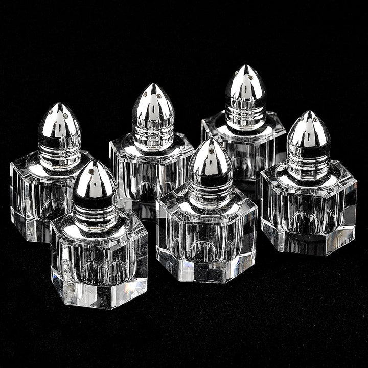 Mini Alana Salt & Pepper in Platinum (Set of 6)