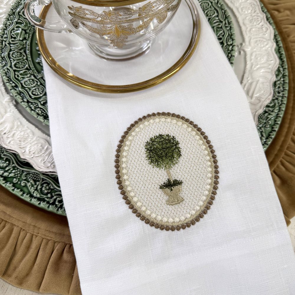 Rosemary Topiary Towel
