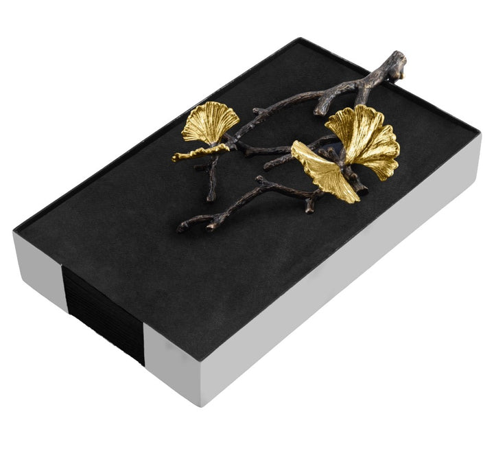 Butterfly Ginkgo Guest Towel Holder