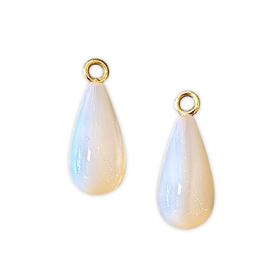 Mother of Pearl Teardrop Earring Drops