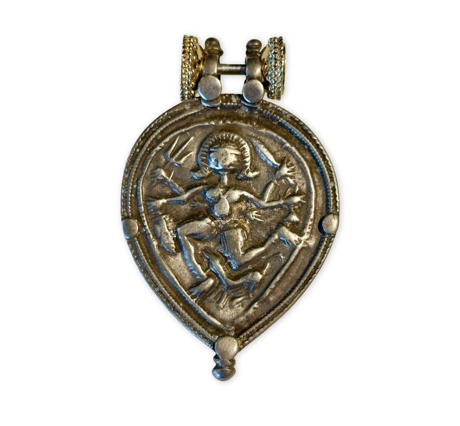 Silver Colaba Carved Centerpiece