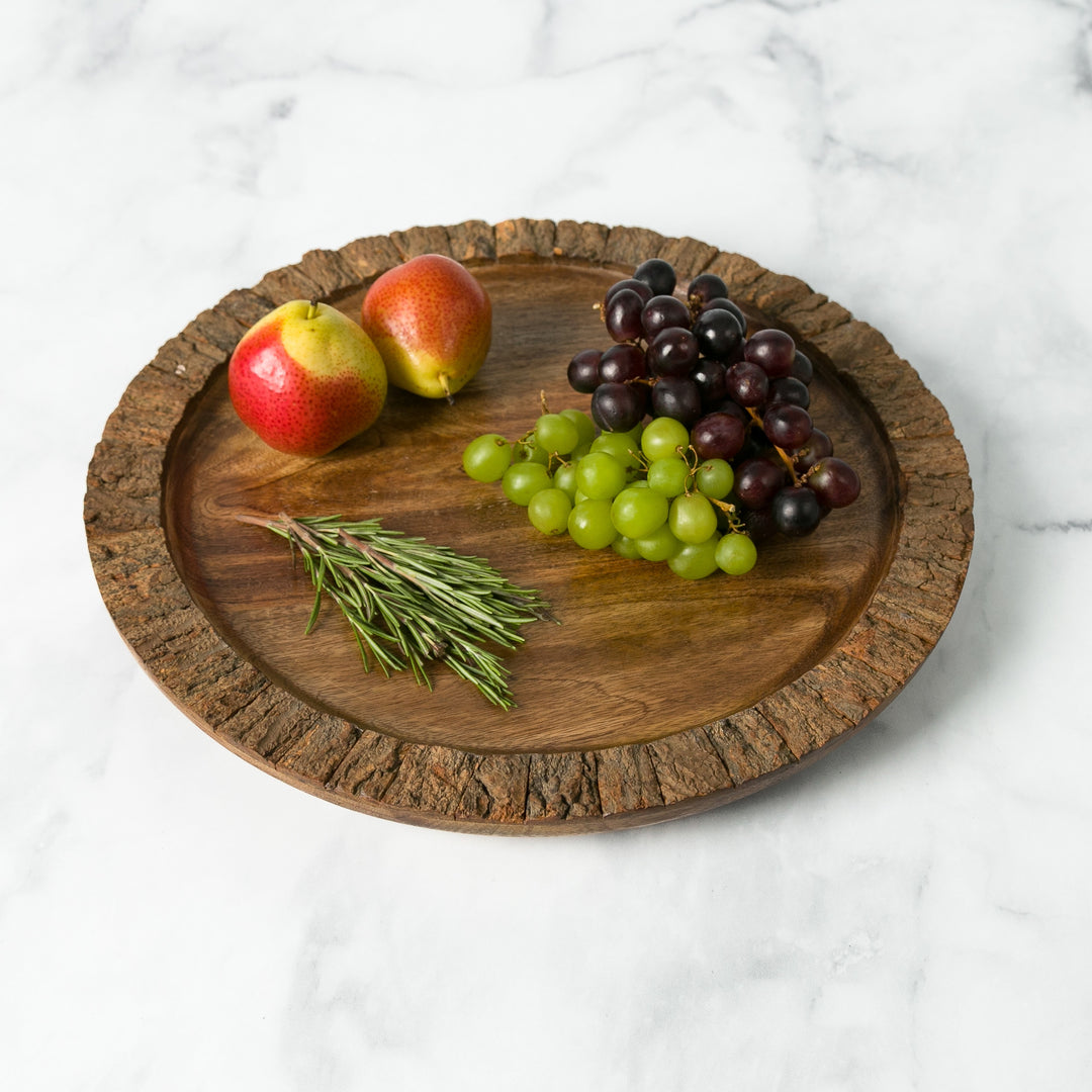 Artisan Wood Tray 15"