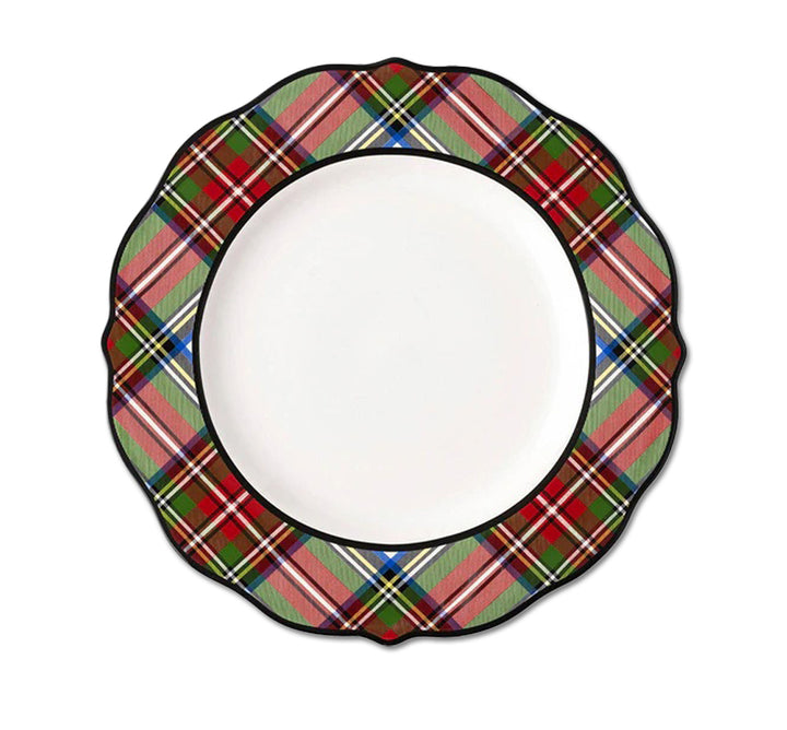 Stewart Tartan Dinner Plate