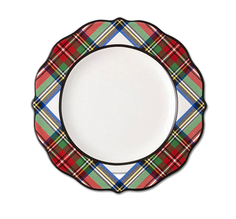 Stewart Tartan Dessert/Salad Plate