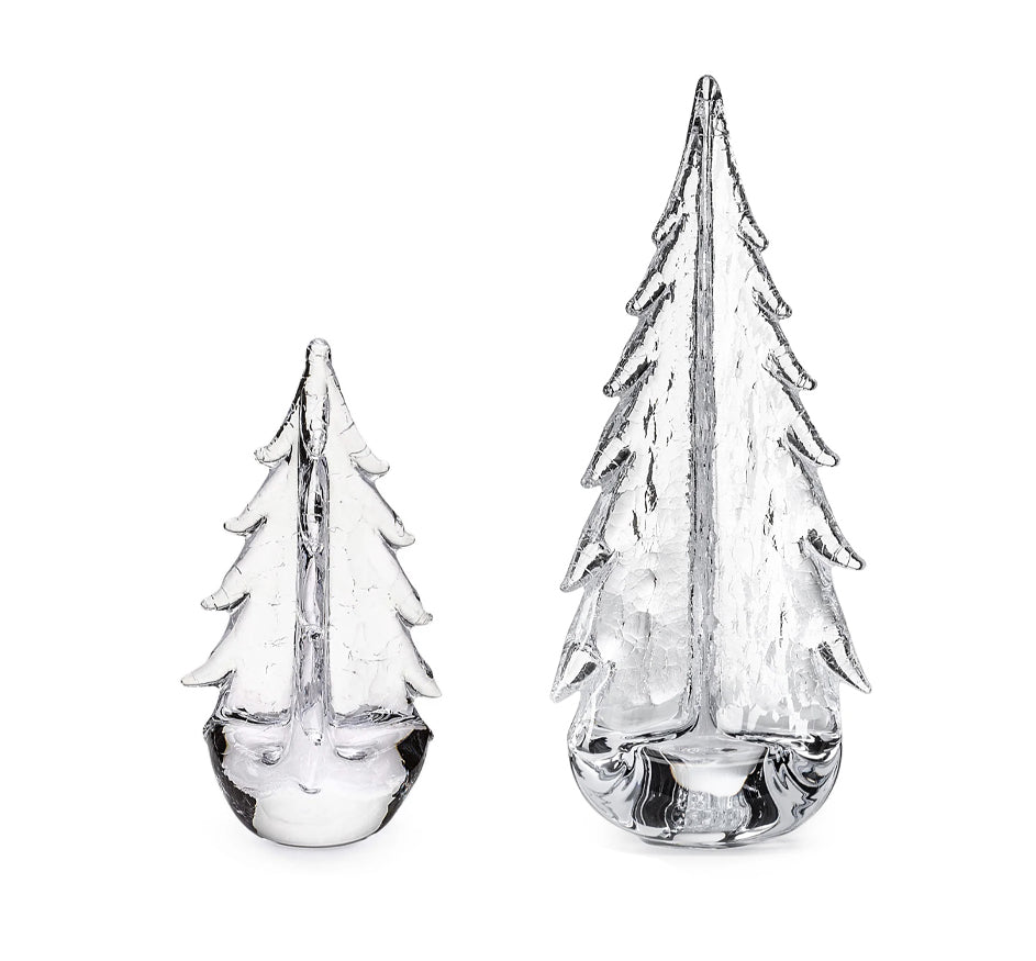 Glass Crackle Evergreen (Available in 2 Sizes)