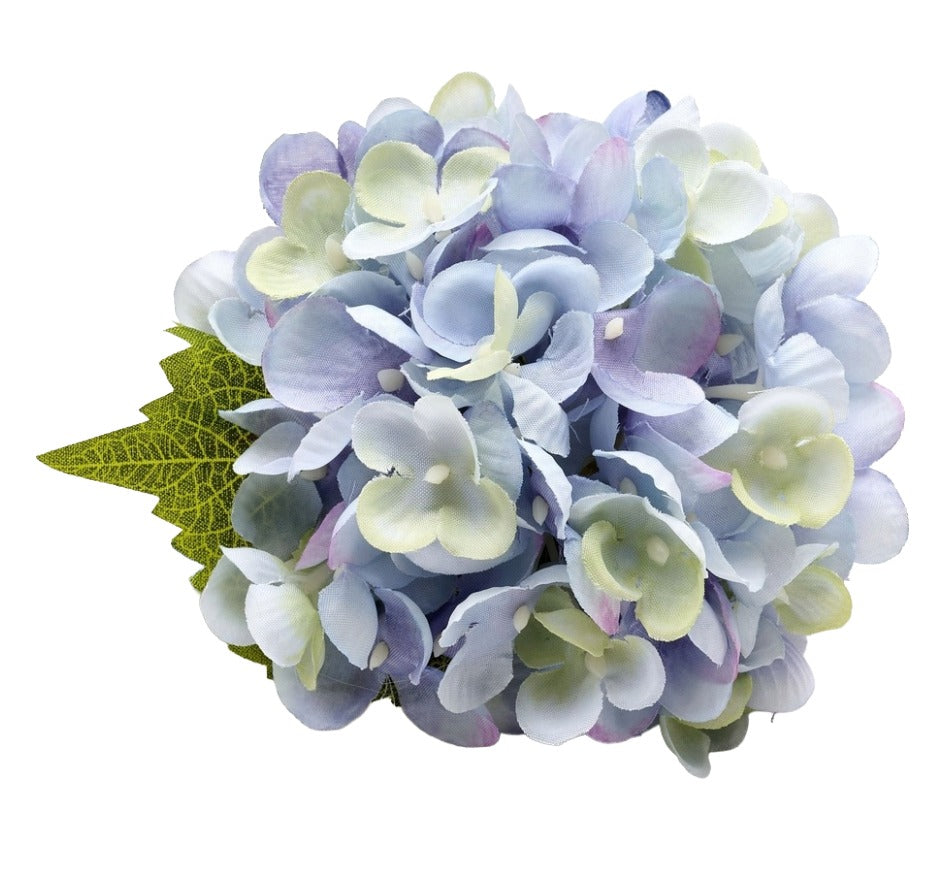 Hydrangea Blossom Napkin Ring Blue