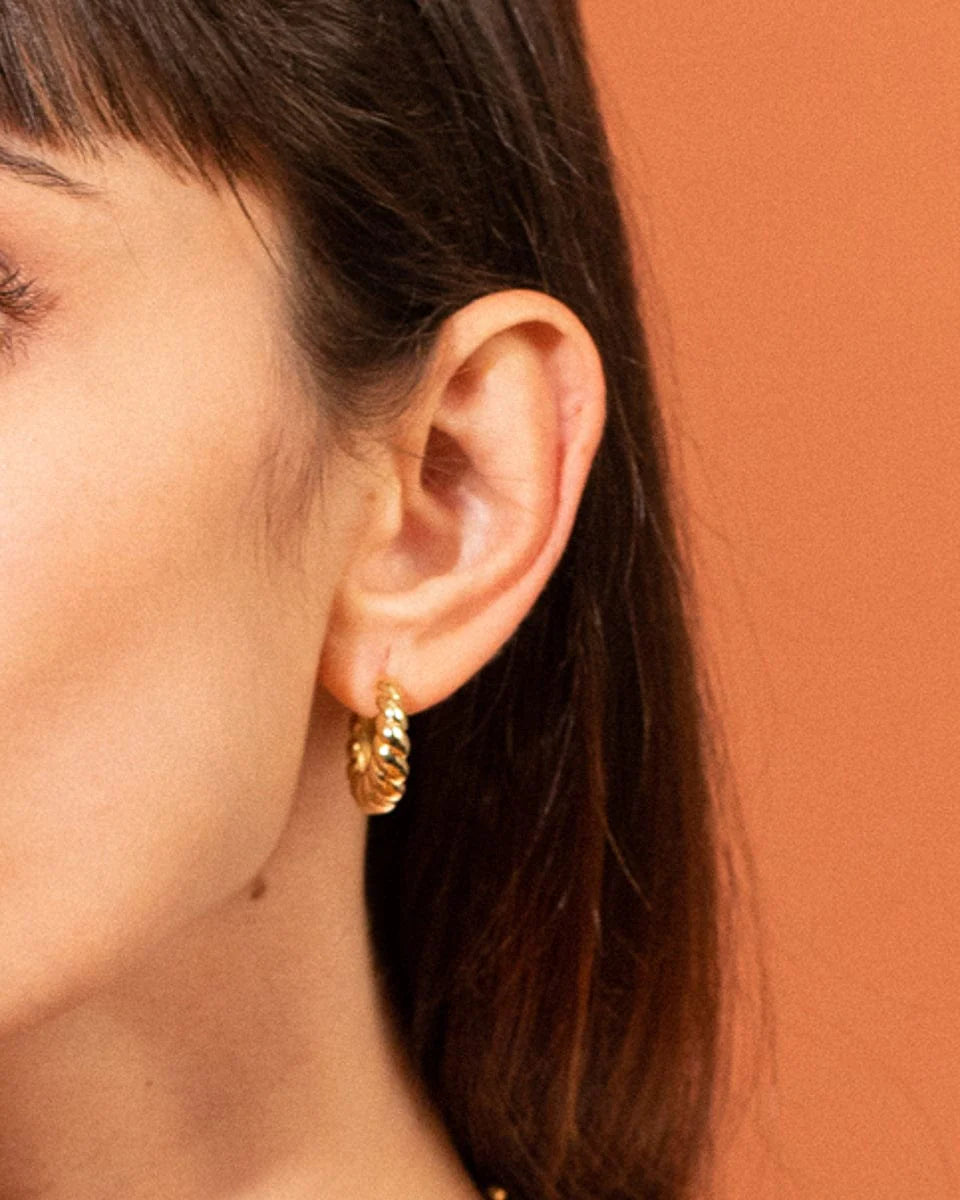 Graduated Twist Hoops
