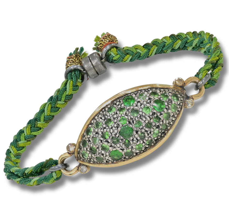 Tsavorite Pave Bracelet