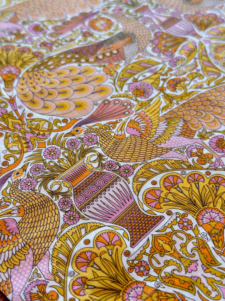 Liberty of London Napkin in Pink Peacock