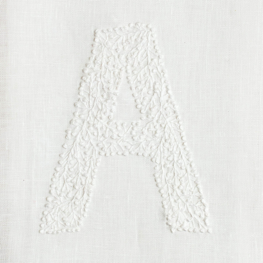 Twig Monogrammed Guest Towel (3 Colors Available)