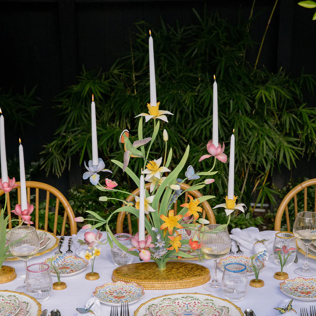 Meadow Walk 25" Centerpiece Candelabra