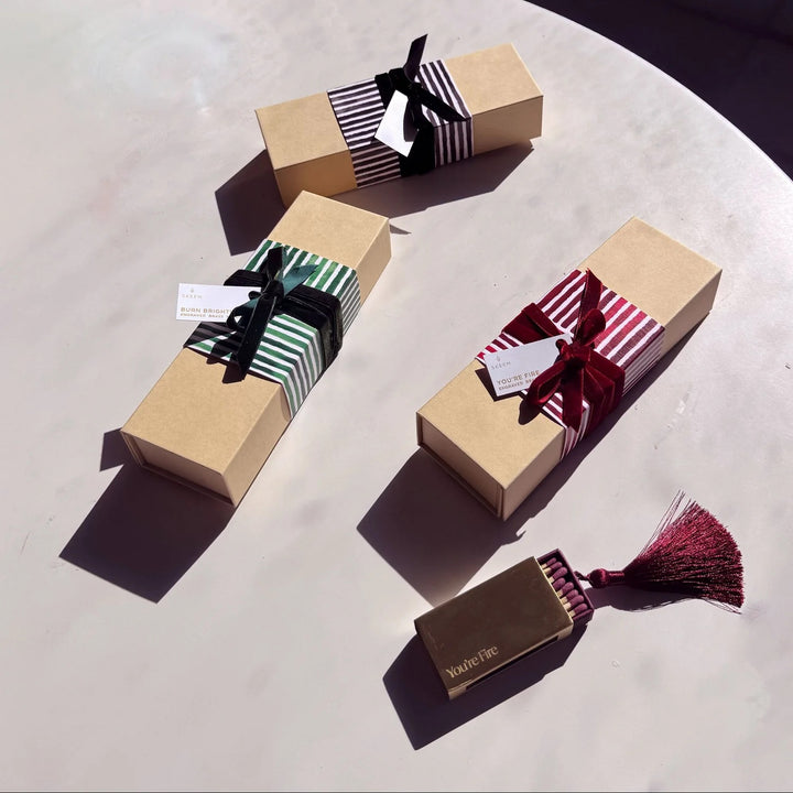 Merriment Brass Matchbox (2 Colors Available)