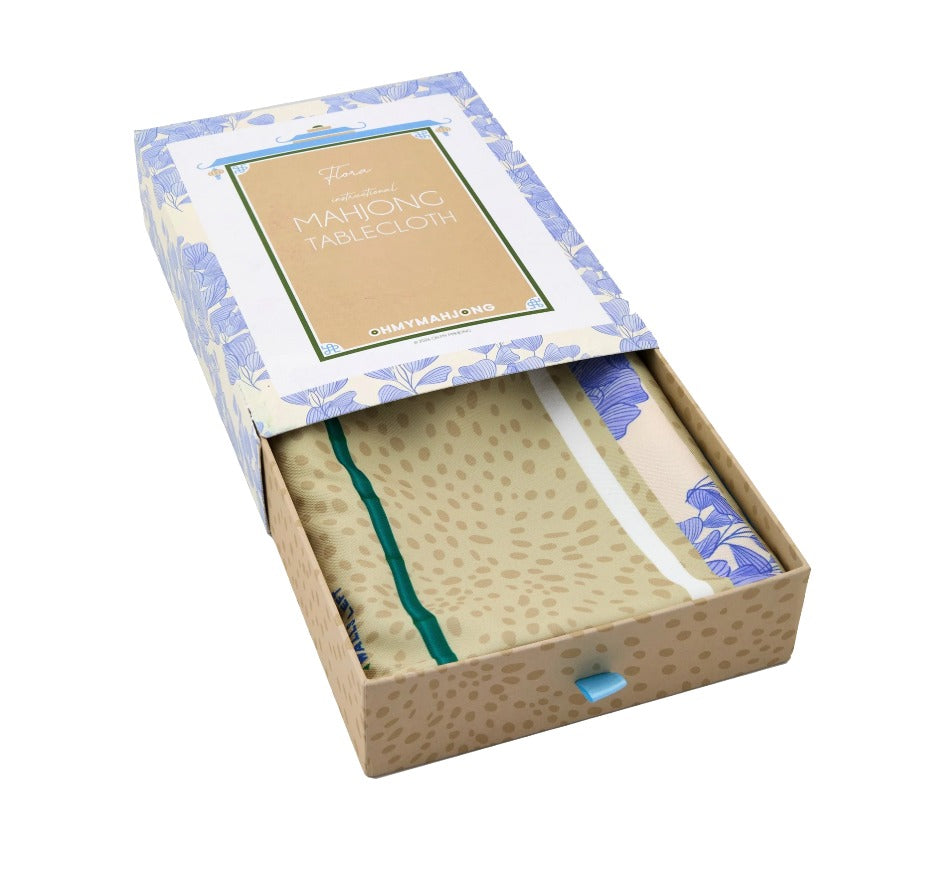 Mahjong Tablecloth - Flora