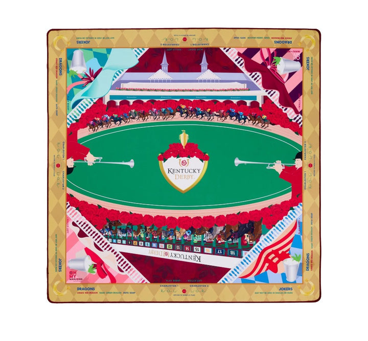 Mahjong Mat - Kentucky Derby