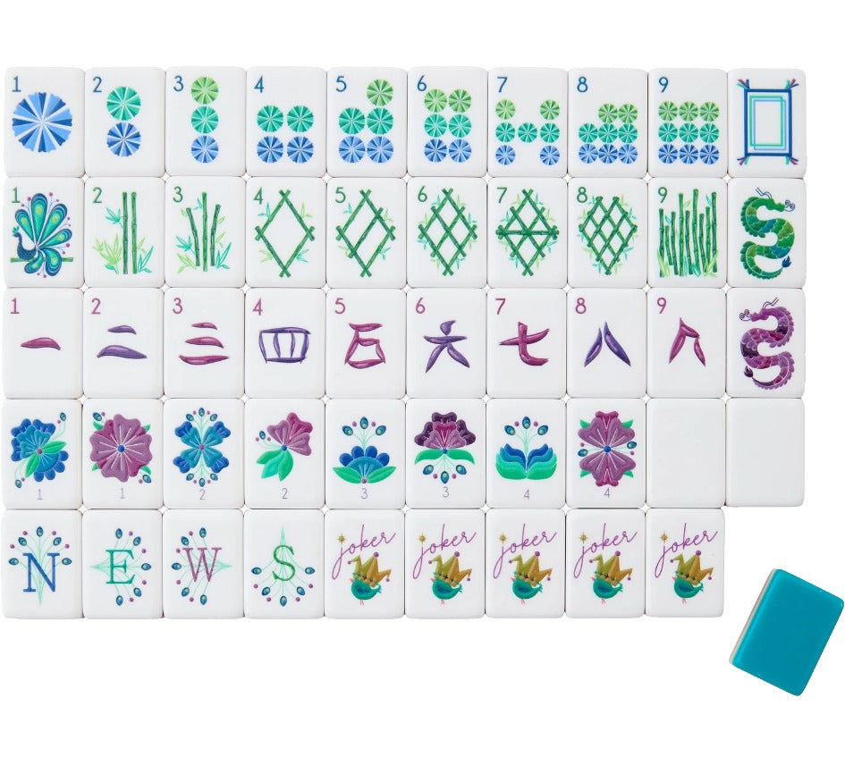 Lagoon Mahjong Tiles