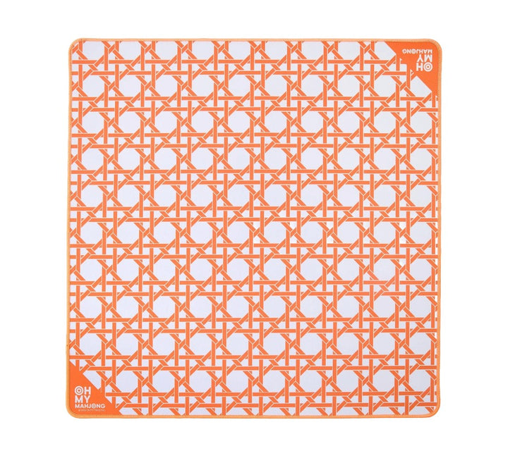 Mini Mahjong Mat - Orange Cane