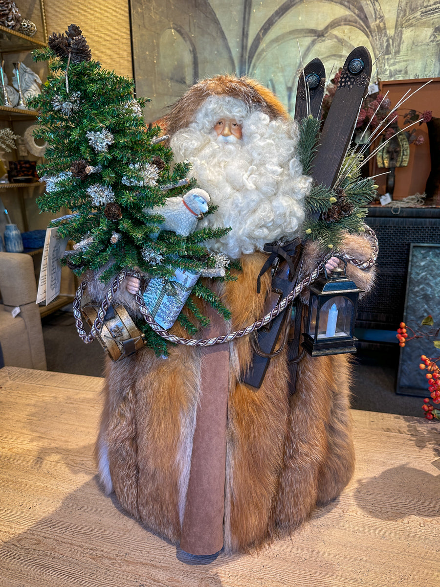 Reddish-Brown Fox Santa
