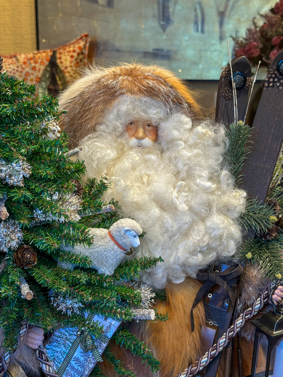 Reddish-Brown Fox Santa