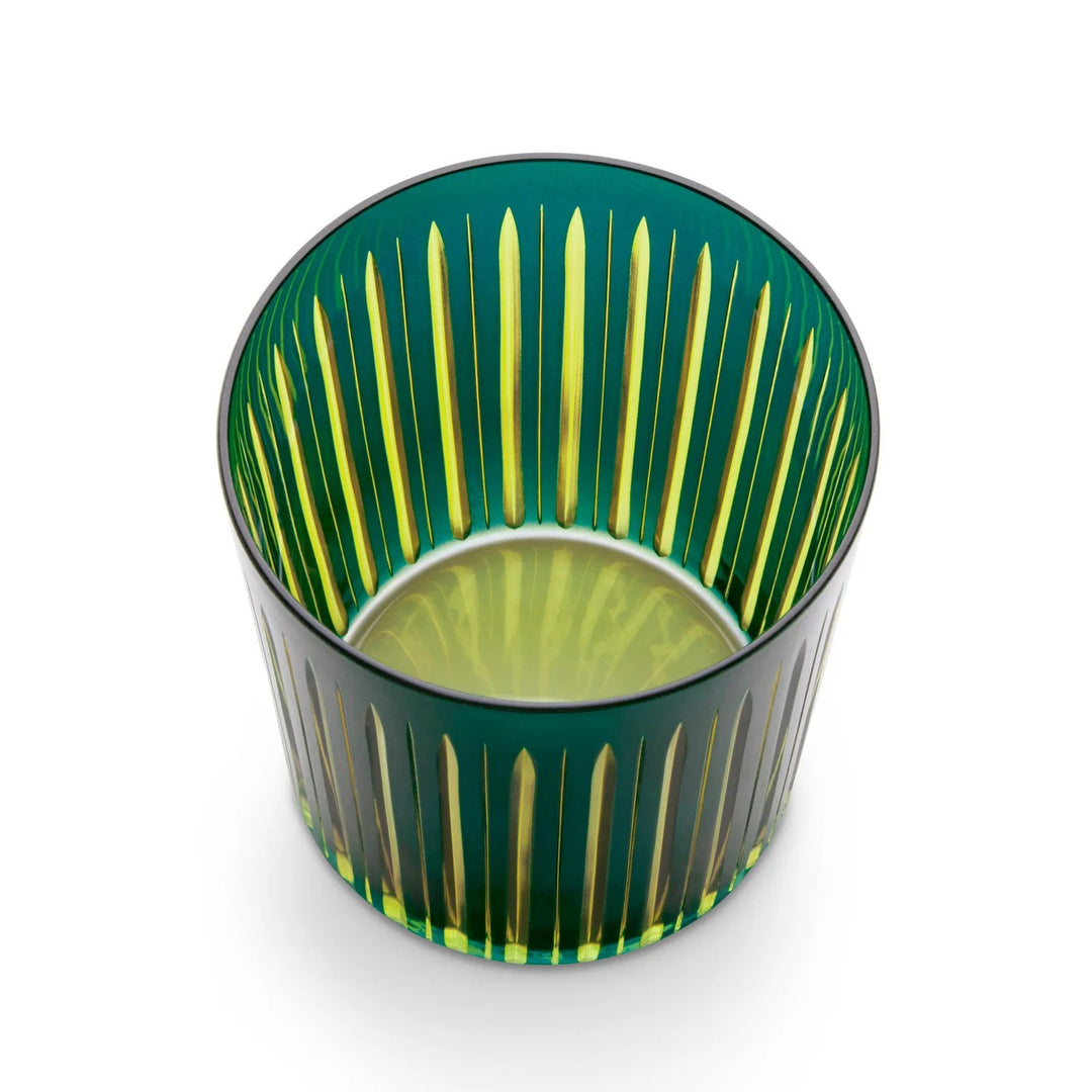 Prism Double Old Fashioned Glass in Green