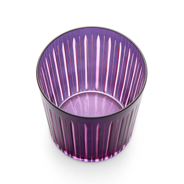 Prism Double Old Fashioned Glass in Purple