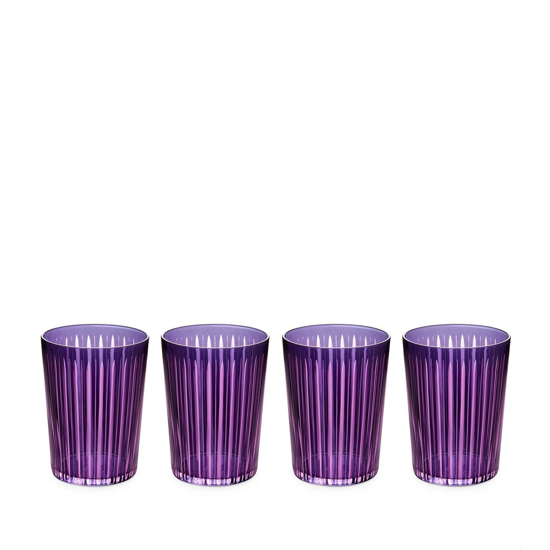 Prism Highball Glass in Purple