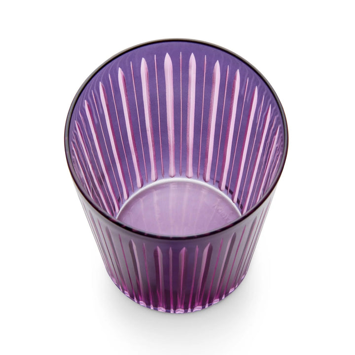 Prism Highball Glass in Purple