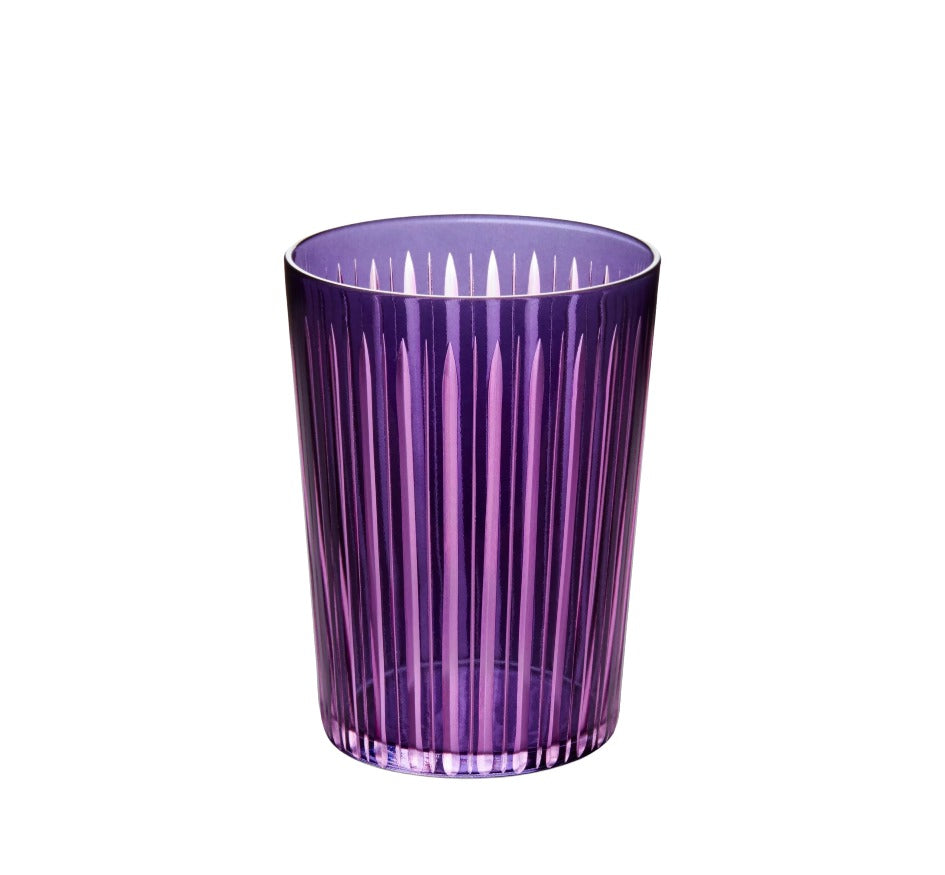 Prism Highball Glass in Purple