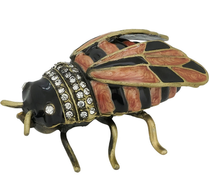 Bumble Bee Box in Pewter