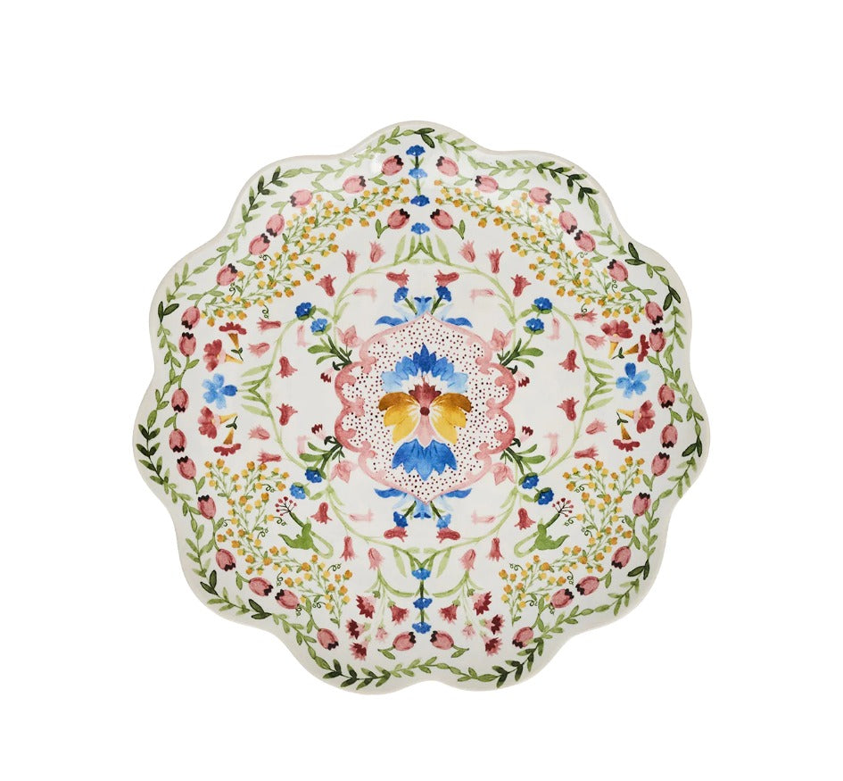 Sofia Dessert/Salad Plate - Multi
