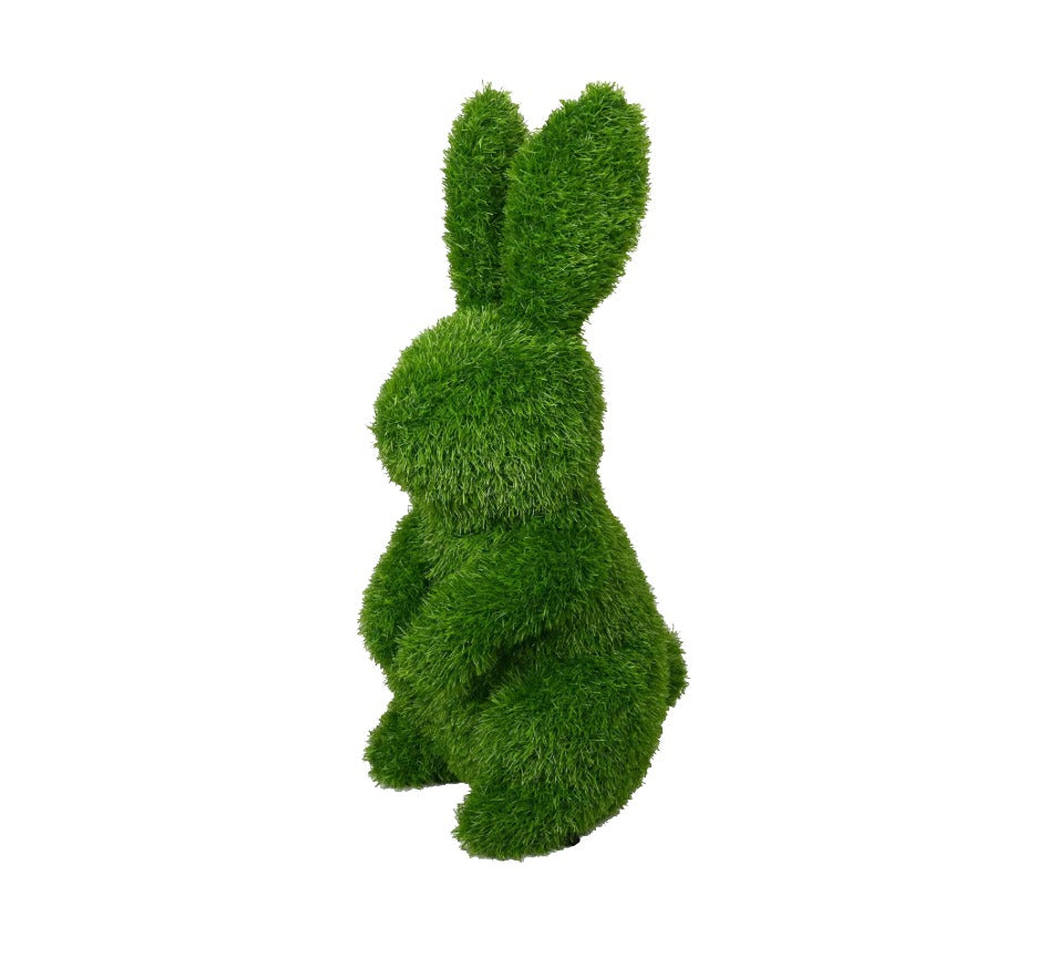 Rabbit with Standing Ears Topiary - 19"
