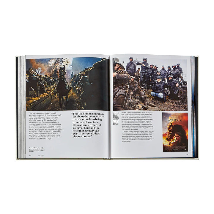 Steven Spielberg Ivory Leather Book
