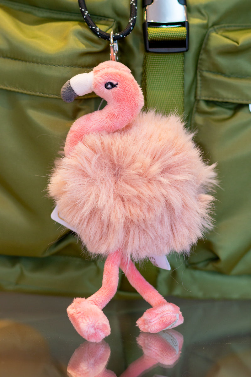 Phoebe Flamingo XL Bag Charm