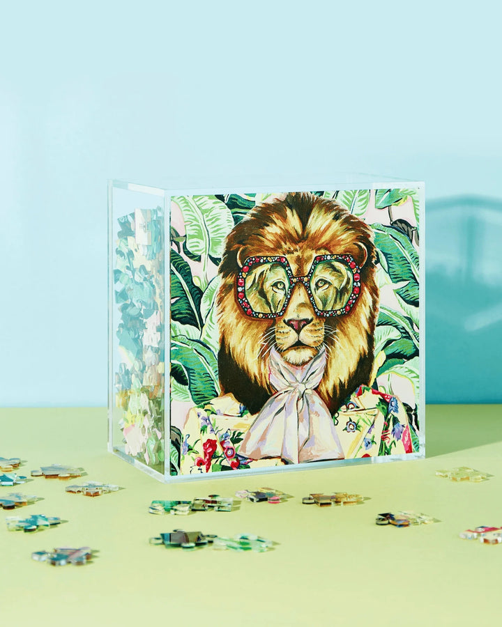 Louis the Lion Acrylic Puzzle