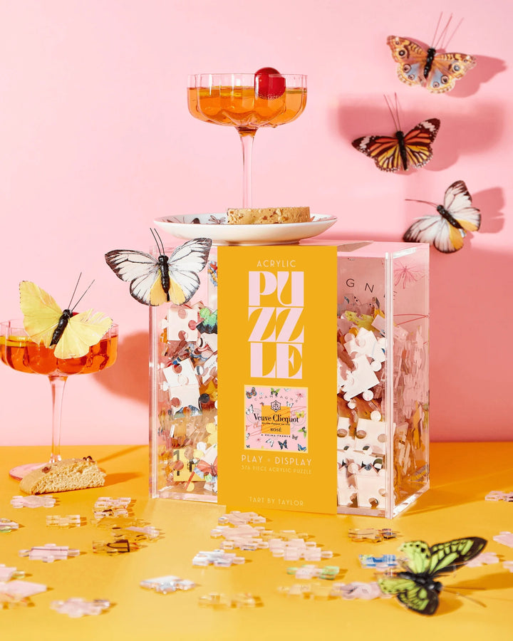 Rose All Day Butterfly Acrylic Puzzle
