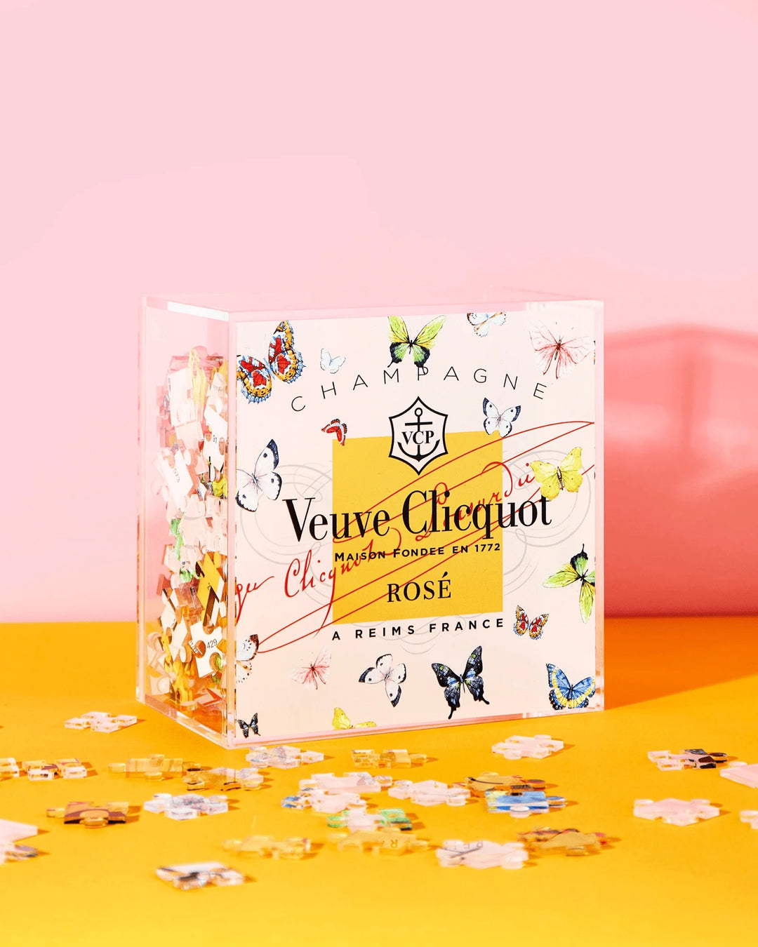 Rose All Day Butterfly Acrylic Puzzle