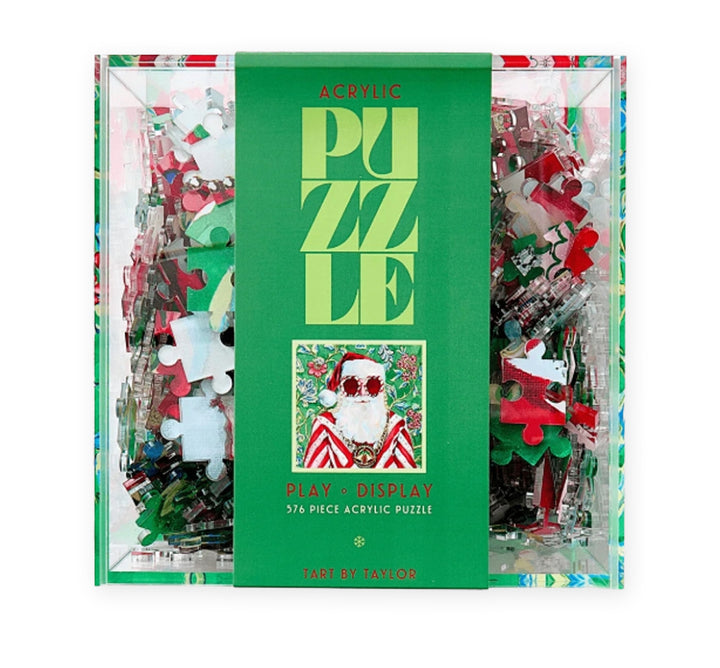 Swanky Santa Acrylic Puzzle