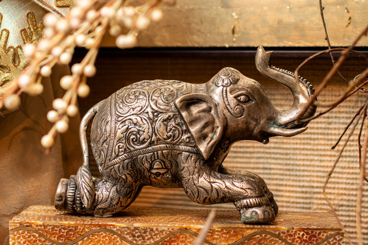 Seated Elephant